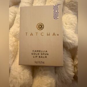 Tatcha Camellia Gold Spun Lip Balm Brand New in Box $32